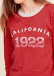 Свитшот женский - свитшот Hollister HC6427W XS Красный - изображение 3