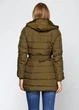 Пуховик женский - зимний пуховик Abercrombie & Fitch AF5446W S Оливковый - изображение 3