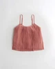 Женская майка Hollister HC7963W S Терракотовый - изображение 2
