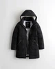 Пуховик женский - зимний пуховик Hollister HC7785W XS Черный - изображение 2