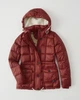 Пуховик женский - зимний пуховик Abercrombie & Fitch AF5444W M Красный - изображение 2