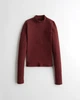 Гольф Hollister HC4858W S 10018 Бордовый - изображение 2