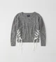 Свитер женский - свитер Abercrombie & Fitch AF5690W S Серый - изображение 2