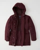 Парка женская - парка зимняя Abercrombie & Fitch AF5503W S 10179 Бордовый - изображение 3