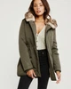 Парка женская - парка демисезонная Abercrombie & Fitch AF6187W XS Оливковый - изображение 4