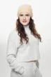 Женская шапка - зимняя шапка Uniqlo UQ0285W Один размер Желтый - изображение 1