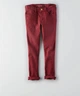 Джинси Jegging American Eagle AE4763W 6 (27/29) Малиновий - зображення 2