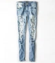 Джинсы Jegging American Eagle AE4723W W27L29 Голубой - изображение 2