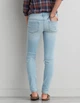 Джинсы Skinny American Eagle AE4726W W27L29 Светло-голубой - изображение 3