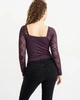 Топ Abercrombie & Fitch AF5078W S Темно-фіолетовий - зображення 6