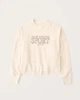 Свитшот женский - свитшот Abercrombie & Fitch AF9253W S Бежевый - изображение 1