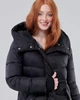 Пуховик женский - зимний пуховик Hollister HC8687W S Черный - изображение 3