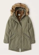 Парка Abercrombie & Fitch AF8892W XS Оливкова - зображення 2