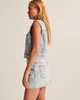Спідниця Abercrombie & Fitch AF9059W 25 Блакитний - зображення 6