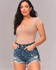 Шорты Abercrombie & Fitch AF9067W W26 Синий - изображение 1