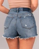 Шорты Abercrombie & Fitch AF9067W W26 Синий - изображение 5