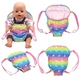 Переноска - рюкзак для куклы Беби Бона / Baby Born 40 - 43 см разноцветная 8618 - изображение 2