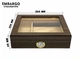 Х'юмідор для 15-20 сигар High Gloss Walnut - изображение 6