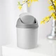 Ведро для мусора с крышкой MVM BIN-10 1,6л Серое (BIN-10 1.6L GRAY) - изображение 5