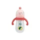 Пляшечка пластикова із силіконовими ручками MGZ-0200(Pink) 260 мл - зображення 1