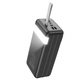 Powerbank Hoco J86B 60000 mAh Type-C з ліхтариком та швидкою зарядкою Чорний G-6769 - изображение 4