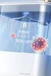 Сенсорне відро для сміття з LED підсвіткою Smart 18л перезарядне Біле (2132) - зображення 10