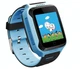 Детские часы телефон Smart baby watch Qi529 GPS с камерой, прослушиванием, трекером, Голубой - изображение 6