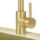 Комплект Gunter&Hauer: Кухонна мийка Ruwer 5522 Gold + Змішувач RAIN Gold + Дозатор SOAP DISPENSER Gold - зображення 11