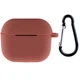 Силиконовый футляр для наушников AirPods 3 Коричневый / Brown - изображение 1