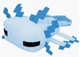 Дитяча іграшка з гри Minecraft Саламандра аксолотль Mojang JINX майнкрафт 26см Salamander (554004658) Блакитна - зображення 1