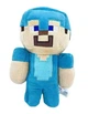 Детская игрушка из игры Minecraft (Майнкрафт) Стив Steve Mojang 18 см (Happy Explorer Diamond Steve) Голубой - изображение 5