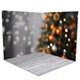 Новогодний угловой фотофон, виниловый 100x100см, Frontlit 450 г/м2 №58563 - изображение 1