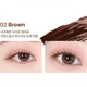 Тушь для объёма ресниц Heimish Dailism Smudge Stop Mascara Volume Brown 9g - изображение 3