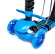 Самокат із захисним бортиком Scooter "Корівка" 5 в 1. Синій - зображення 3