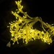 Світлодіодна гірлянда-завіса прозорий дріт 240 LED Magic Lights ліхтарики 2 х 2 м 8 режимів теплий білий - изображение 2