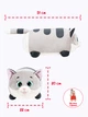 Подарочная игрушка"Котик лежебока" (PUFK1_SU) - изображение 7