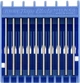 Зміні леза для небезпечної бритви-шавет, 10 шт. - Feather Nape Razor Blades 10шт (921132-133771) - зображення 2