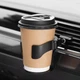 Автомобільний універсальний підсклянник на дефлектор BewyCup, чорний - зображення 3
