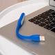 USB міні-світильник Digital для читання гнучкий світлодіодний 2 шт. (1000-919-02) - зображення 5