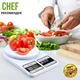 Весы кухонные компактные электронные до 10 кг Sf-400 (белые) - изображение 6
