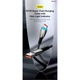 Кабель USB Type-C > USB Baseus Glimmer Series Fast Charging Data Cable 100W 2.0 m (CADH000503) Blue - зображення 6