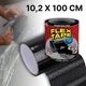 Сверхпрочная монтажная клейкая лента Flex Tape 10,2см х 100см универсальный изоляционный водонепроницаемый прочный скотч - изображение 1