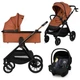 Универсальная коляска 3 в 1 Lionelo LAYLA 3IN1 BROWN RUST - изображение 1