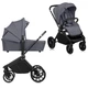 Універсальна коляска 2 в 1 Lionelo MIKA PLUS 2IN1 GREY STONE - зображення 1
