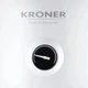 Водонагреватель накопительный Kroner Runder 2 кВт 50 л мокрый ТЭН белый (K50VH2) - изображение 4