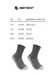 Туристические термоноски Sensor Treking Bambus. 39-42р. Бамбук. Зимние. Серый. Трекинговые носки SU42EM. - изображение 7