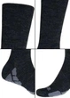 Туристические термоноски Sensor Hiking Merino. 43-46р. Шерсть мериноса. Зимние. Серый. Трекинговые носки SU42EM. - изображение 5