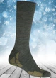 Туристические термоноски Sensor Hiking Merino. 43-46р. Шерсть мериноса. Зимние. Хаки. Трекинговые носки SU42EM. - изображение 8