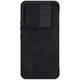 Кожаный чехол-книжка Nillkin Qin Pro Camshield для Samsung Galaxy A54 5G Черный - изображение 2