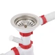 Сифон для мойки Polmark 40мм х 3 1/2" пластик белый (PM 40 SF 20 07) - изображение 3